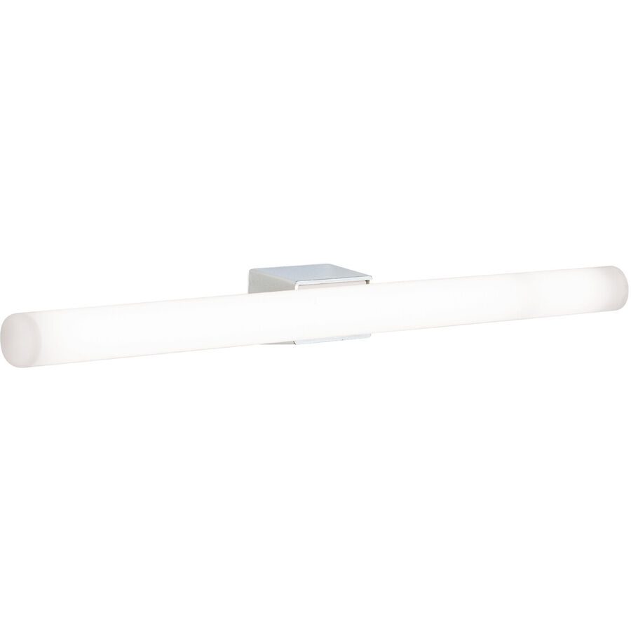 Wandlampe Visagist Grau Stahl 7 cm - Farbe: chrom - Wandlampe