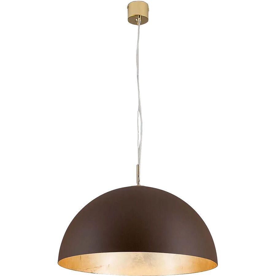 Pendellampe Eliano Braun Stahl 50 cm 50 cm - Pendellampe