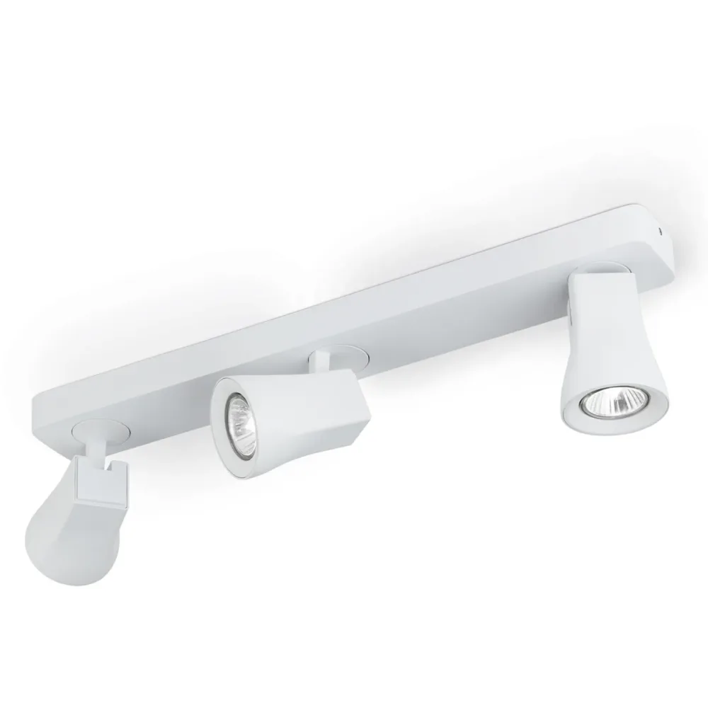 Spot Aurora Weiss 8 cm - Material: Aluminium-Druckguss - Spot