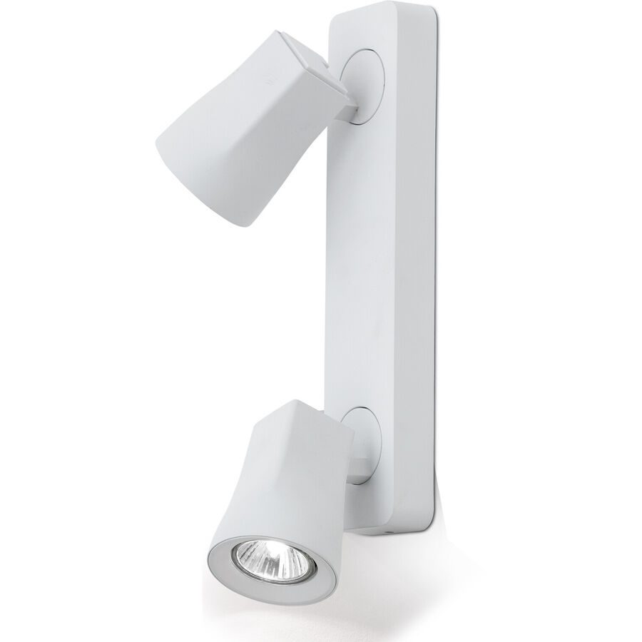 Spot Aurora Weiss 8 cm - Material: Aluminium-Druckguss - Spot