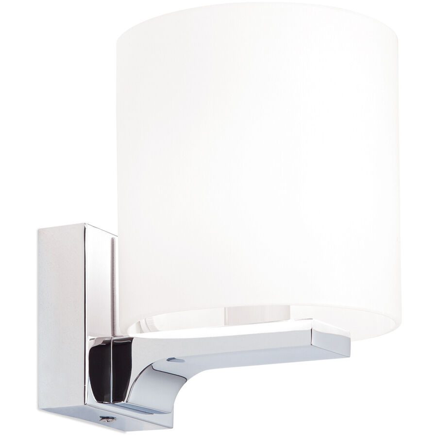 Wandlampe Lapo Grau Stahl 14.5 cm - Farbe: chrom - Wandlampe