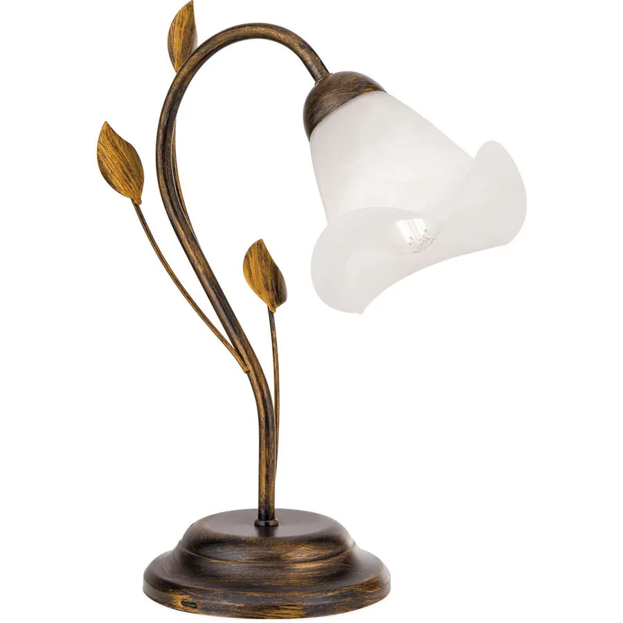 Tischlampe Sisi Stahl 25 cm - Farbe: Antik - Tischlampe