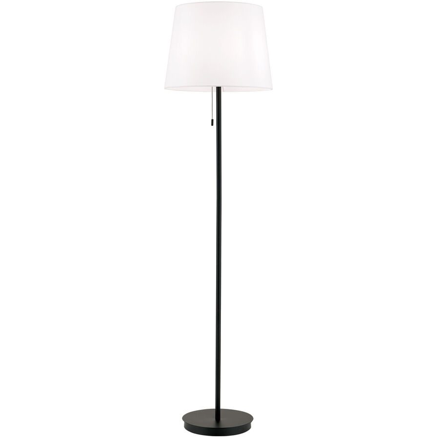 Stehlampe Ludwig Schwarz Stahl 40 cm 40 cm - Stehlampe