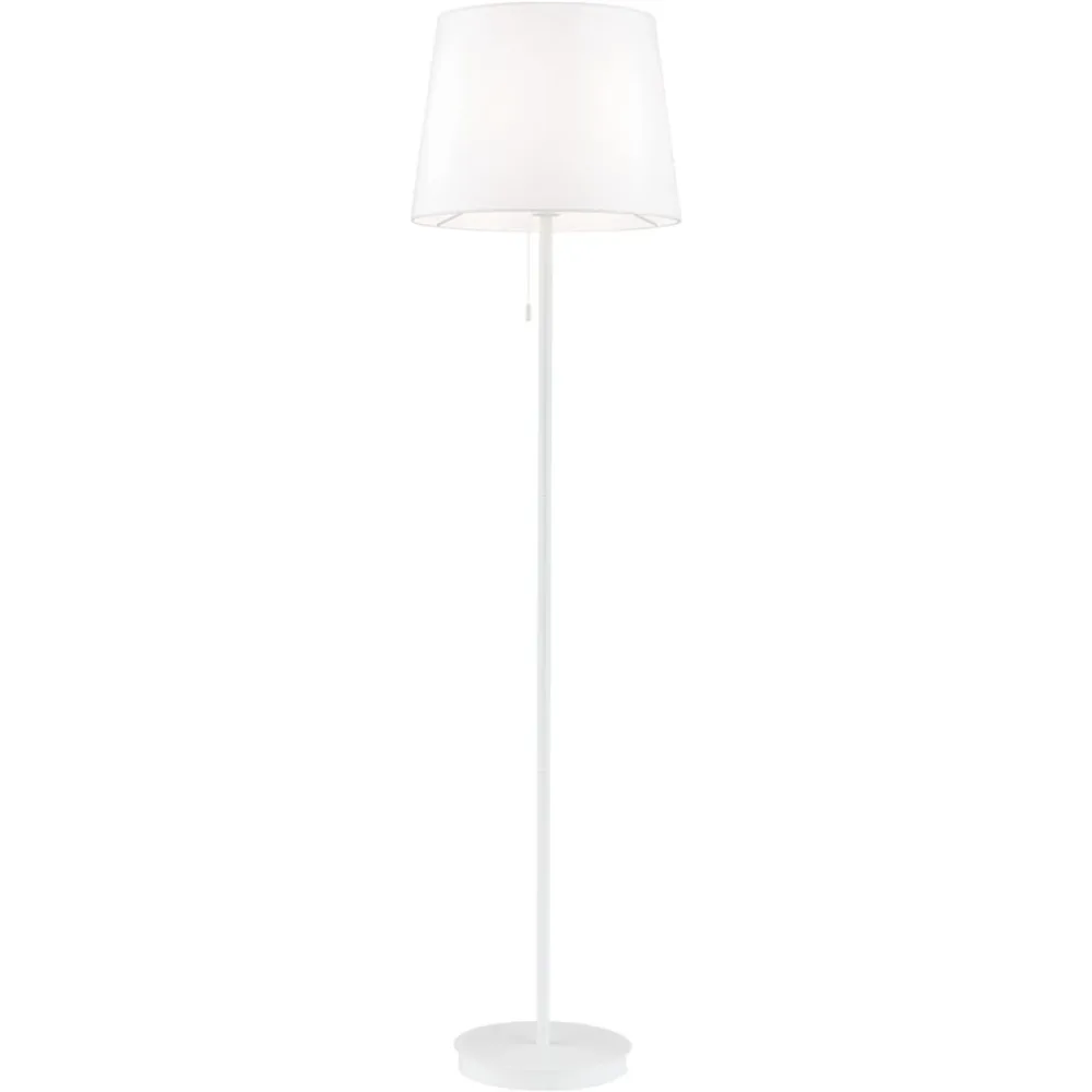Stehlampe Ludwig Weiss Stahl 40 cm 40 cm - Stehlampe