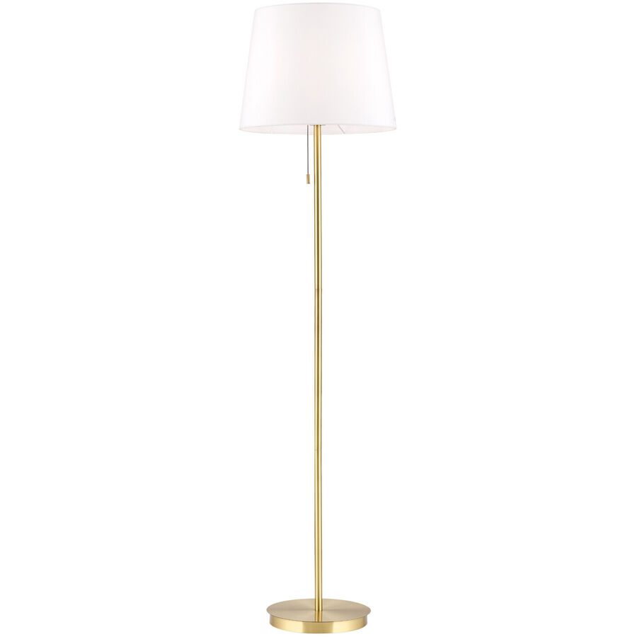 Stehlampe Ludwig Stahl 40 cm 40 cm - Farbe: Altmessing - Stehlampe