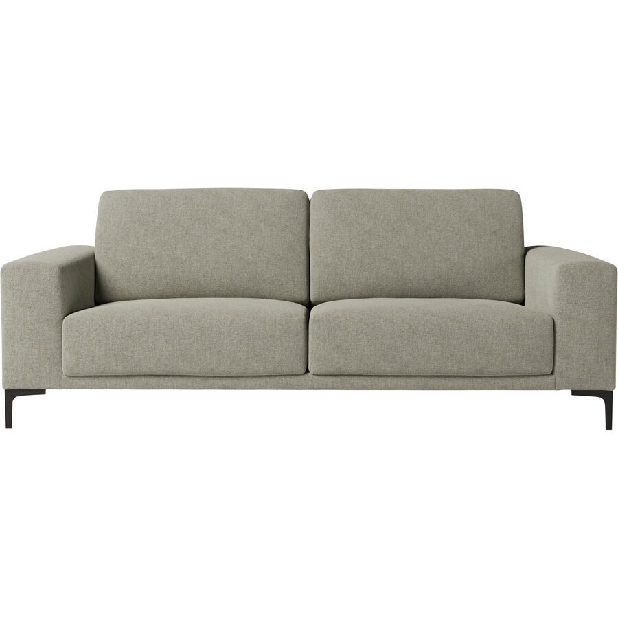 Sofa Bivio Beige/Grau Polyester 224 cm 88 cm - Farbe: graubeige - Material: Polyester/Polypropylen - Sofa
