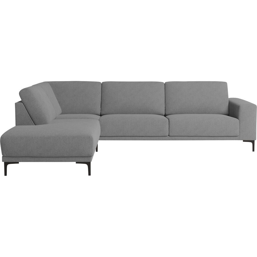 Ecksofa Bivio Grau Stoff/Polyester 289 cm 210 cm - Material: Polyester/Polypropylen - Ecksofa