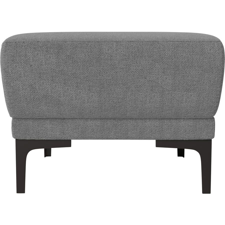 Hocker Bivio Grau/Schwarz Stoff/Metall 58 cm 45 cm - Material: Polyester/Polypropylen - Hocker