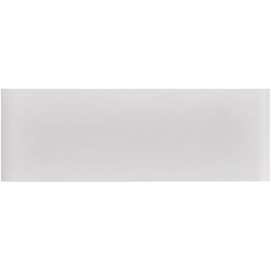 NORDLUX Wandlampe aussen Kinver Weiss Aluminium 26 cm 9 cm - LED - Lichtfarbe: Warmweiss - Wandlampe aussen- LED Energiesparlampe