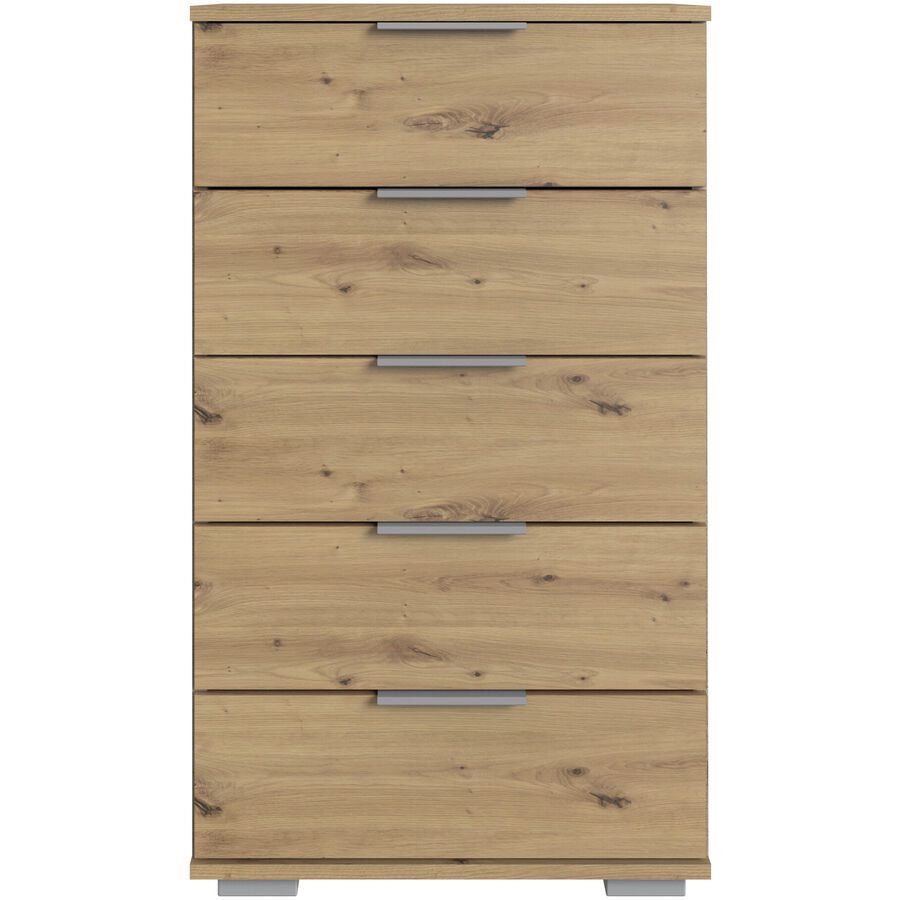 Kommode Peyton A Braun Holzwerkstoff 49 cm 41 cm - Farbe: eiche - Kommode