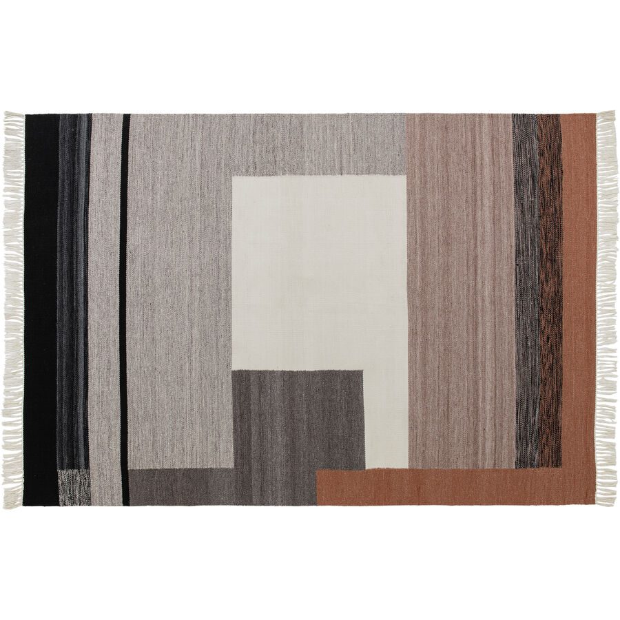 Teppich Naima Mehrfarbig PET 160 cm 230 cm - Farbe: Multi - Teppich