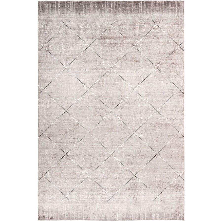 Teppich Eden Grau Bambus 160 cm 230 cm - Farbe: hellgrau - Material: Bambusseide - Teppich