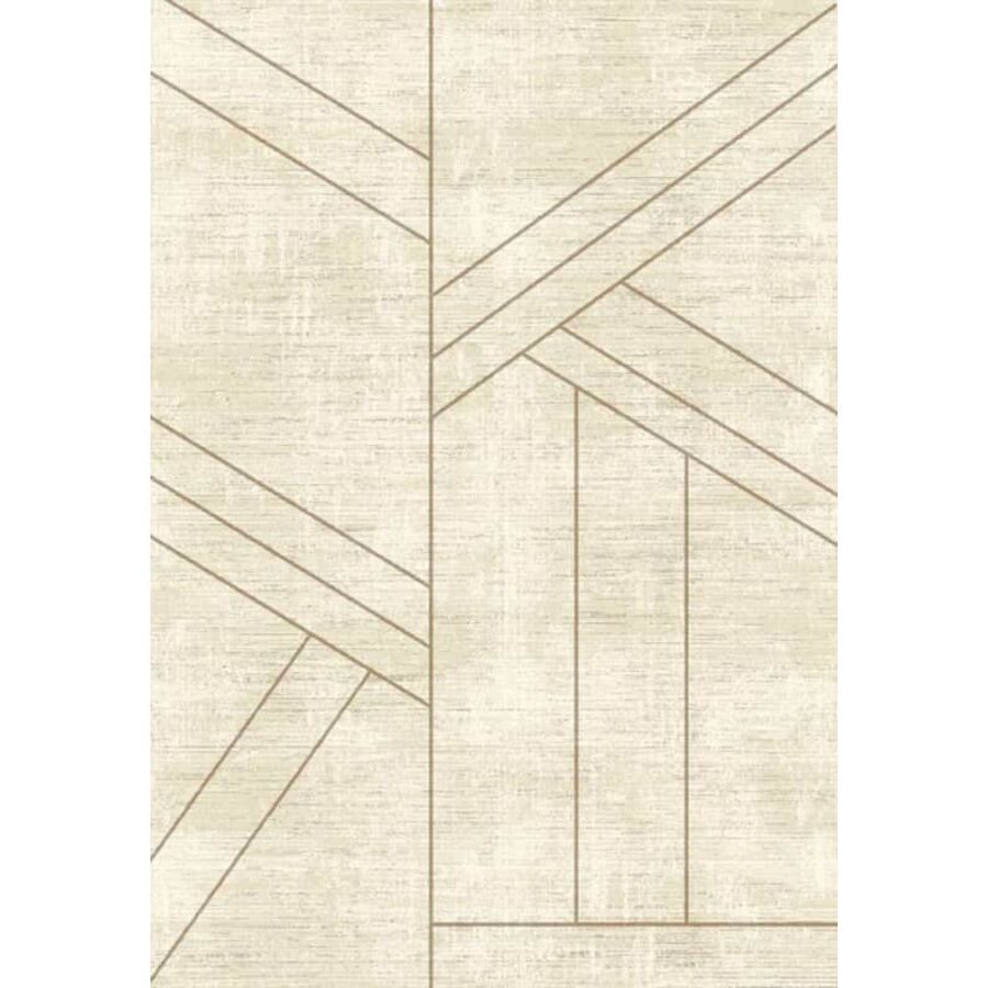Teppich Juno Beige Polyester 160 cm 230 cm - Teppich