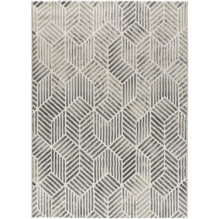 Teppich Sensation Silber Kunstfaser 160 cm 230 cm - Material: Polypropylen - Teppich