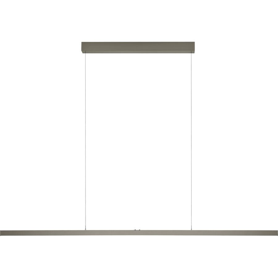 Designer-Pendellampe Bankamp Line bronze 150 cm - LED - Lichtfarbe: Extra warmweiss - Material: Aluminium - Designer-Pendellampe- LED Energiesparlampe
