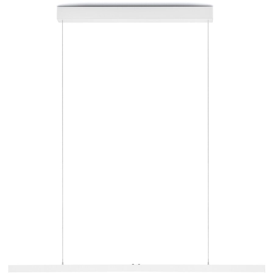 Designer-Pendellampe Bankamp Line weiss dimmbar - LED - Lichtfarbe: Extra warmweiss - Material: Aluminium - Designer-Pendellampe- LED Energiesparlampe