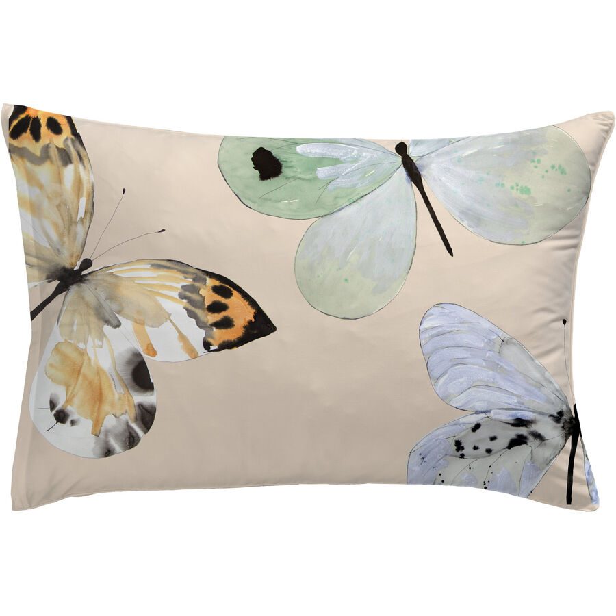 Kissenbezug Mirana Mehrfarbig Baumwolle 65 cm 65 cm - Farbe: Beige/Bunt - Kissenbezug