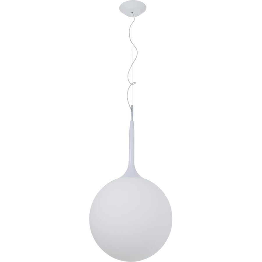 Designer-Pendellampe Artemide Castore E27 D 42 cm - Farbe: Weiss - Material: Polycarbonat - Designer-Pendellampe