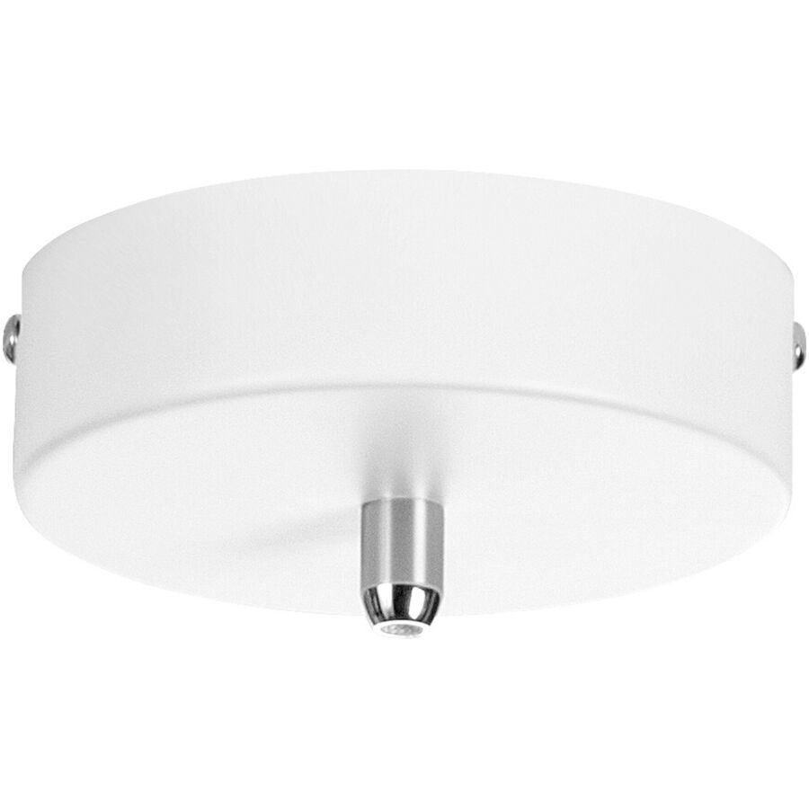 Giberti Luce Baldachin Rosone Weiss Metall 13 cm - Baldachin