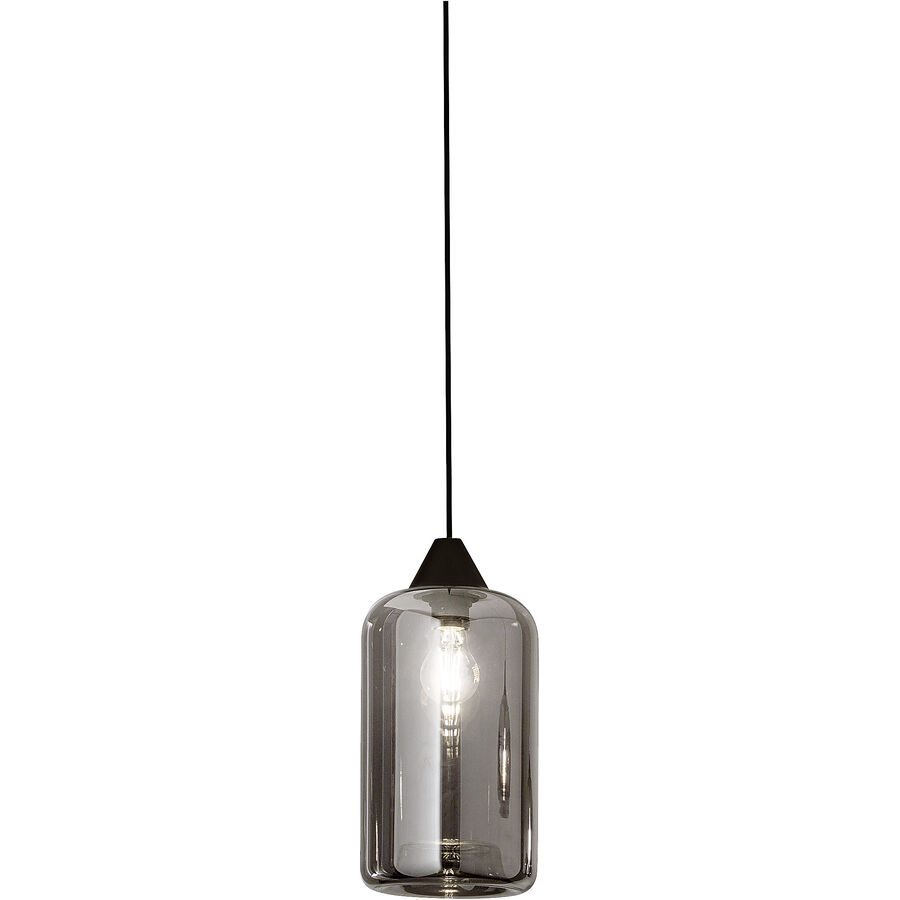 Giberti Luce Pendellampe Alessia L Grau Glas 13.5 cm 23 cm - Pendellampe