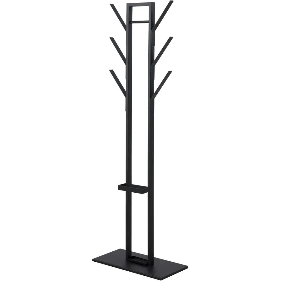 Kleiderständer Vinson Schwarz Metall 56 cm 165 cm - Kleiderständer