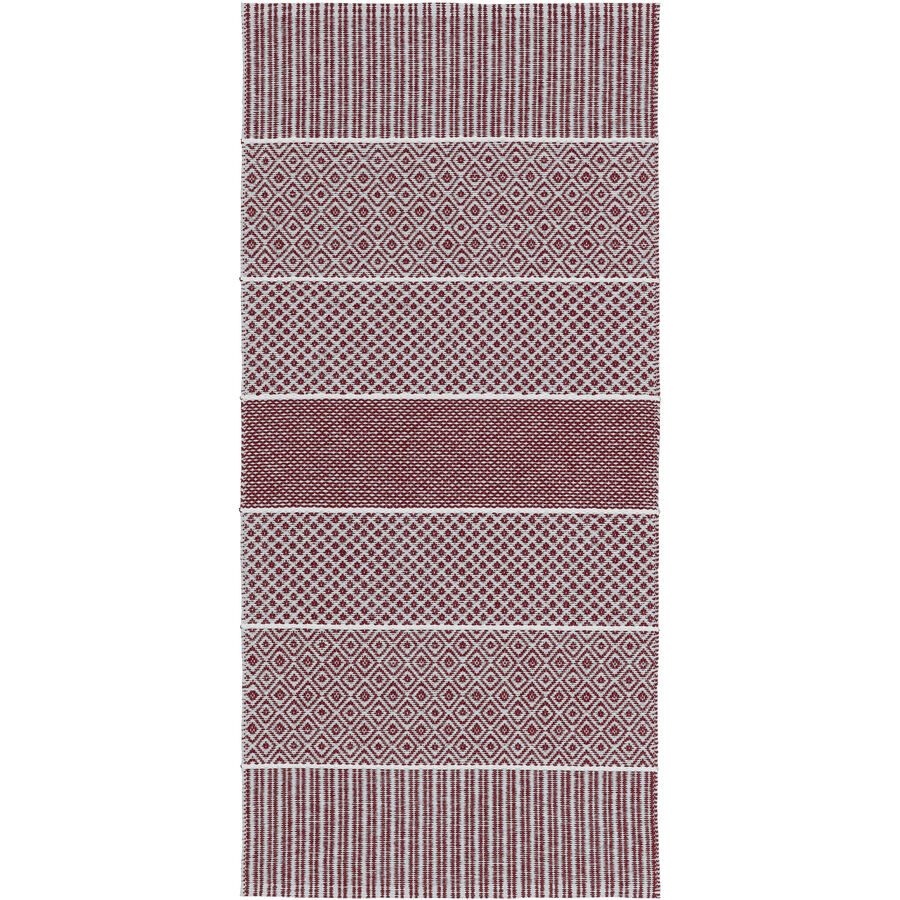 HORREDSMATTAN Outdoor-Teppich Alfie Rot 70 cm 350 cm - Material: PVC - Outdoor-Teppich