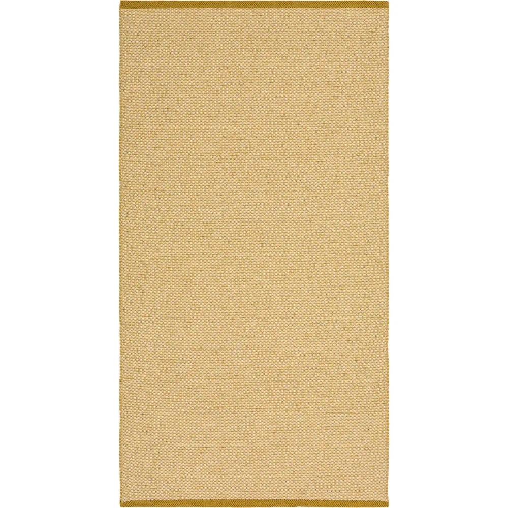 HORREDSMATTAN Outdoor-Teppich Estelle gelb Gefleckt/Meliert PVC 80 x 400 cm - Outdoor-Teppich
