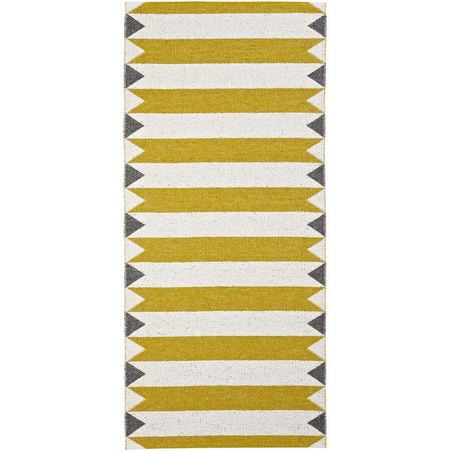 HORREDSMATTAN Outdoor-Teppich Peak Gelb 150 cm 100 cm - Material: PVC - Outdoor-Teppich