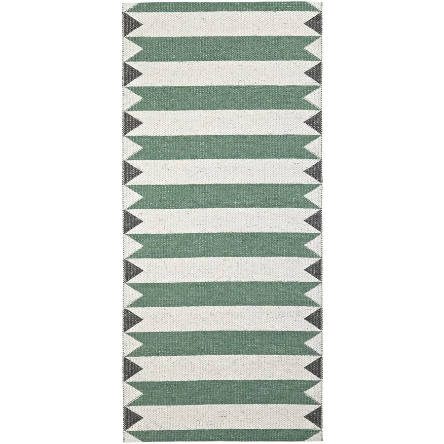 HORREDSMATTAN Outdoor-Teppich Peak Grün 150 cm 100 cm - Material: PVC - Outdoor-Teppich