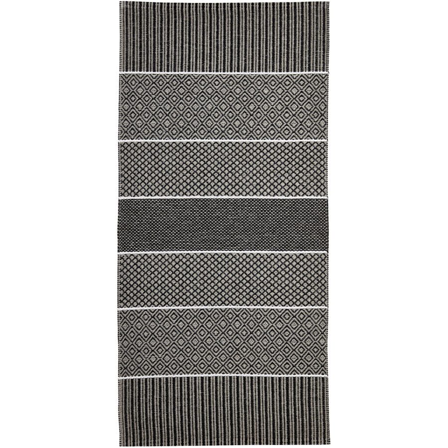 HORREDSMATTAN Outdoor-Teppich Alfie Grau 150 cm 200 cm - Farbe: graphite - Material: PVC - Outdoor-Teppich