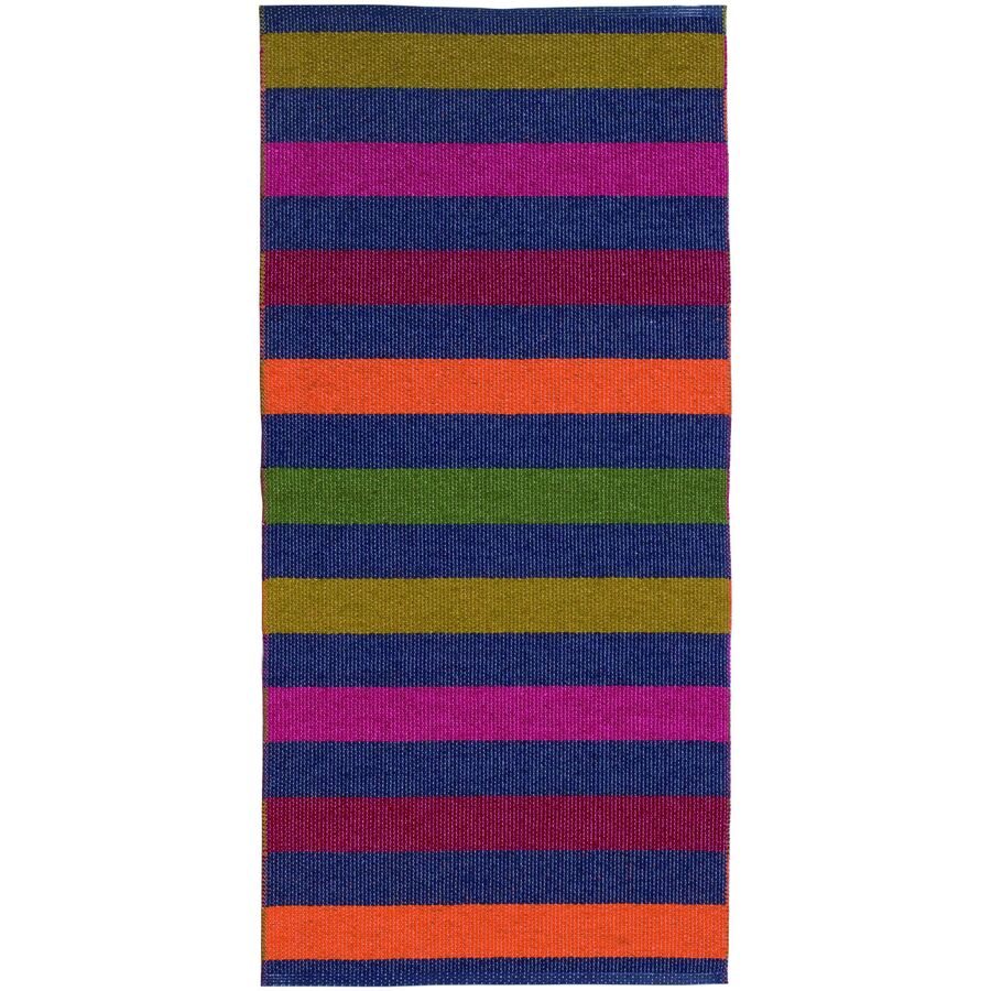 HORREDSMATTAN Outdoor-Teppich Happy Blau 200 cm 250 cm - Farbe: marine - Material: PVC - Outdoor-Teppich
