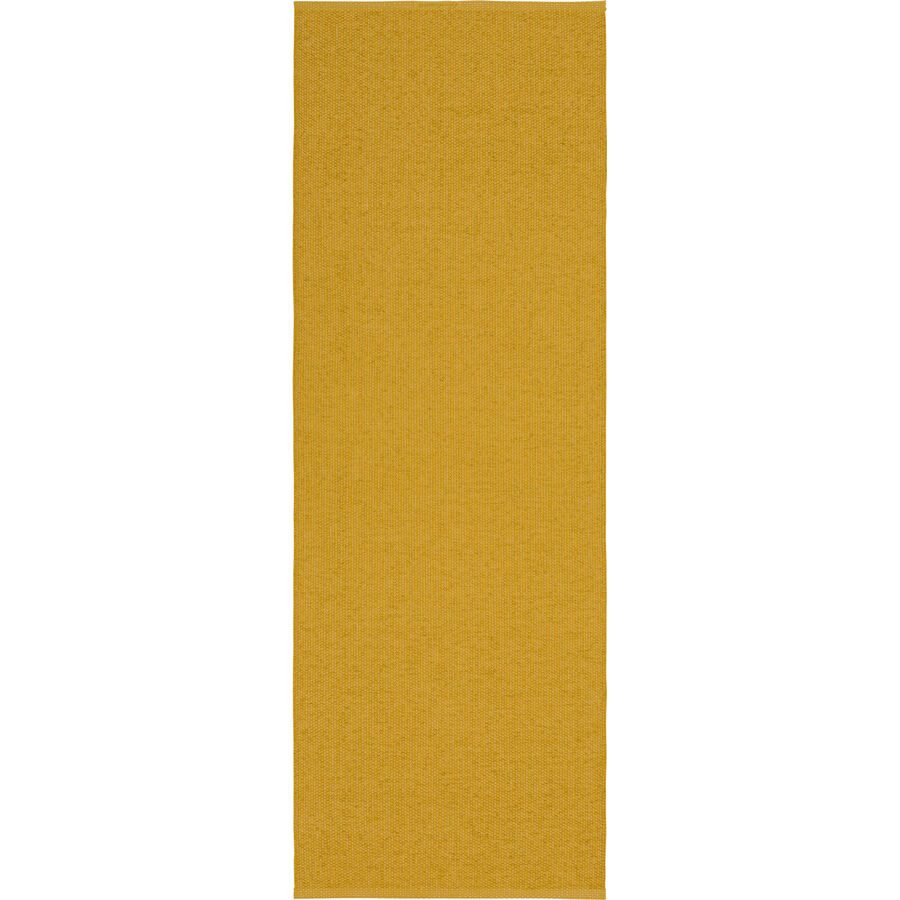 HORREDSMATTAN Outdoor-Teppich Solo Gelb 150 cm 150 cm - Farbe: senfgelb - Material: PVC - Outdoor-Teppich