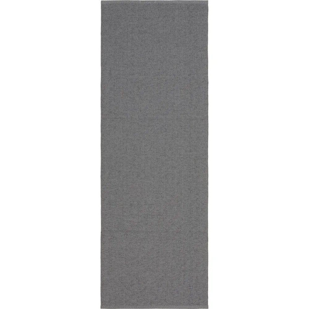 HORREDSMATTAN Outdoor-Teppich Solo Grau 70 cm 400 cm - Farbe: graphite - Material: PVC - Outdoor-Teppich