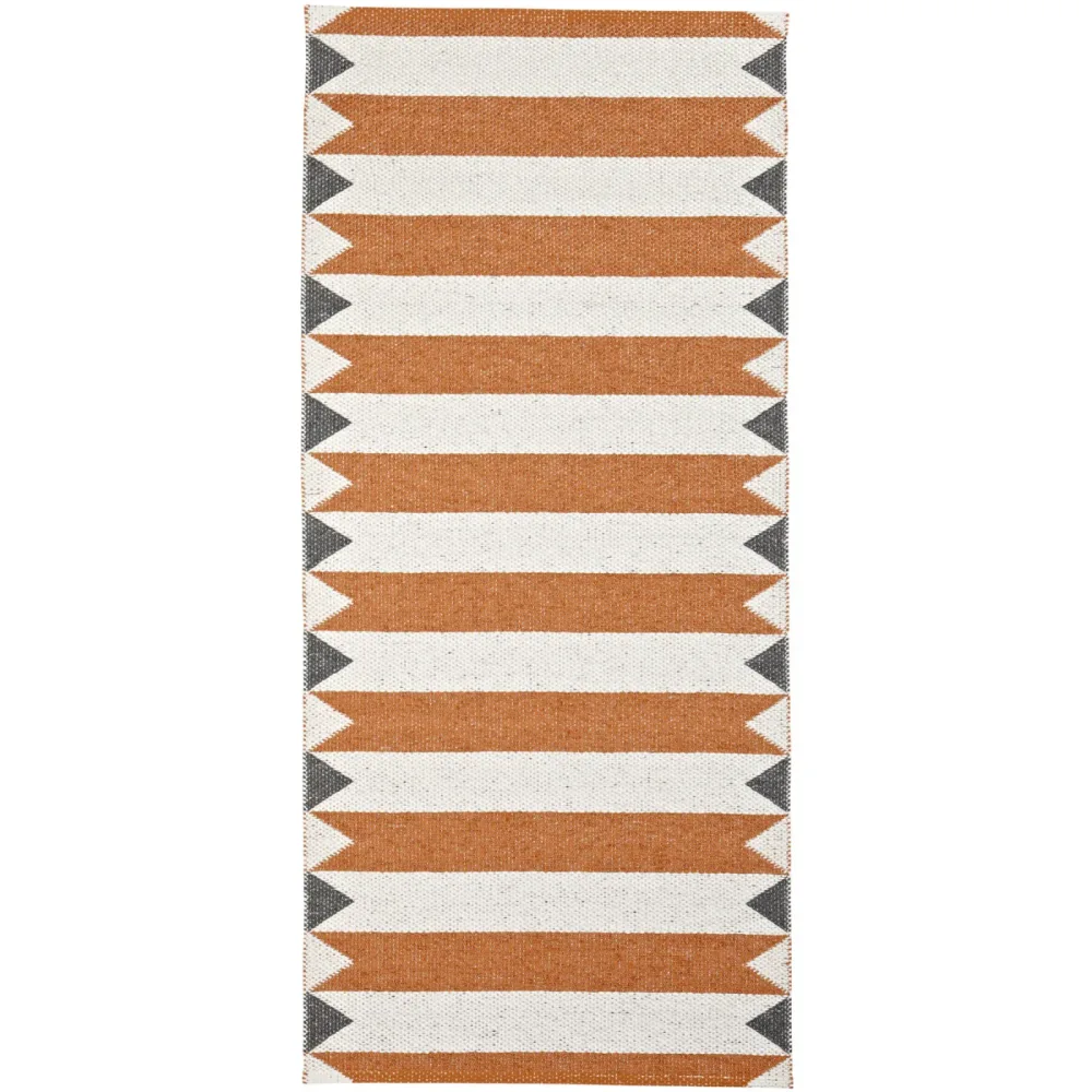 HORREDSMATTAN Outdoor-Teppich Peak Orange 70 cm 350 cm - Material: PVC - Outdoor-Teppich