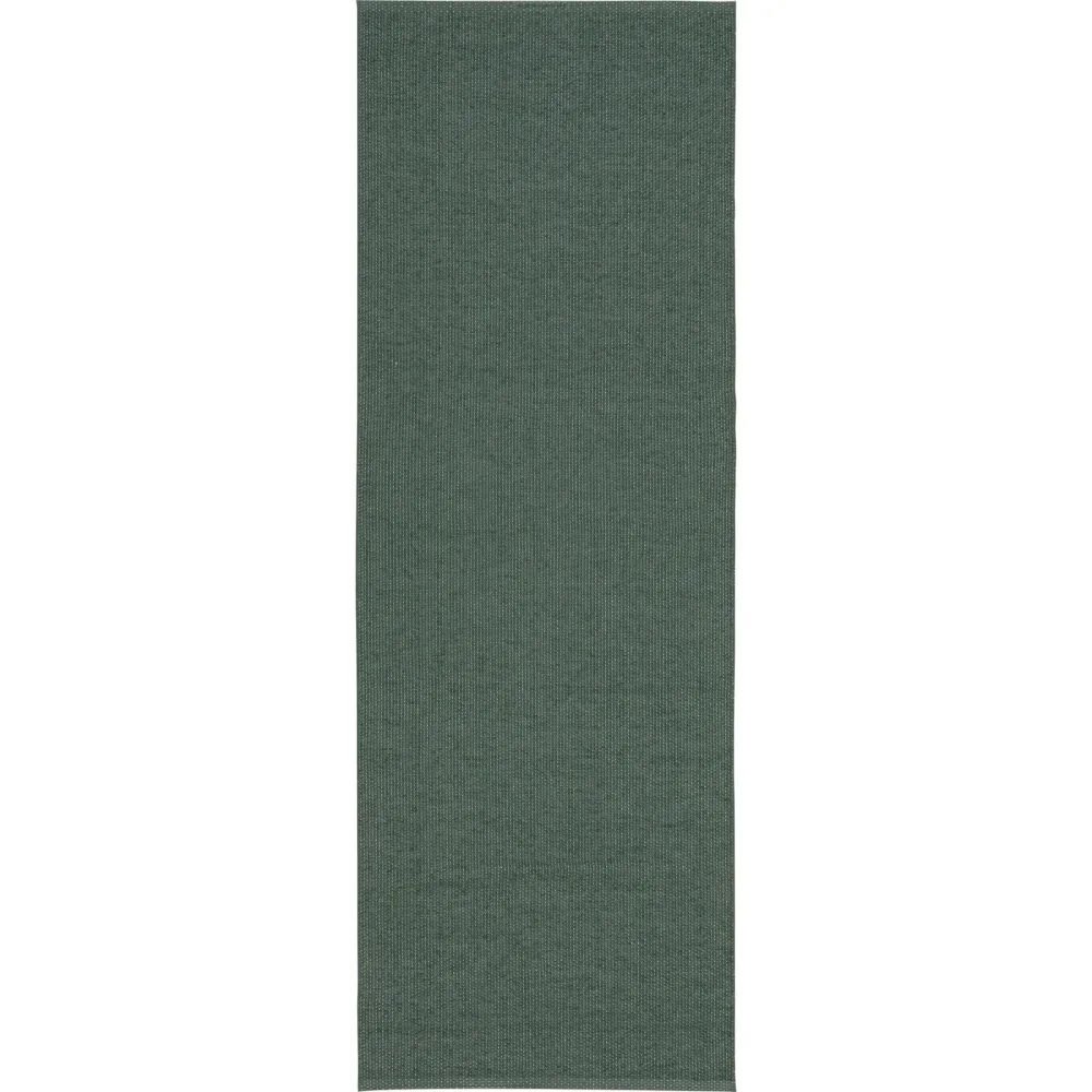 HORREDSMATTAN Outdoor-Teppich Solo Grün 70 cm 100 cm - Farbe: dunkelgrün - Material: PVC - Outdoor-Teppich