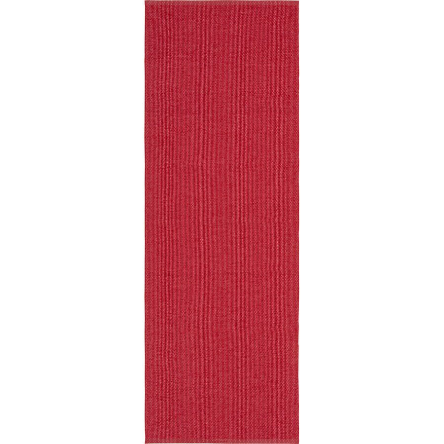 HORREDSMATTAN Outdoor-Teppich Solo Rot 150 cm 100 cm - Material: PVC - Outdoor-Teppich