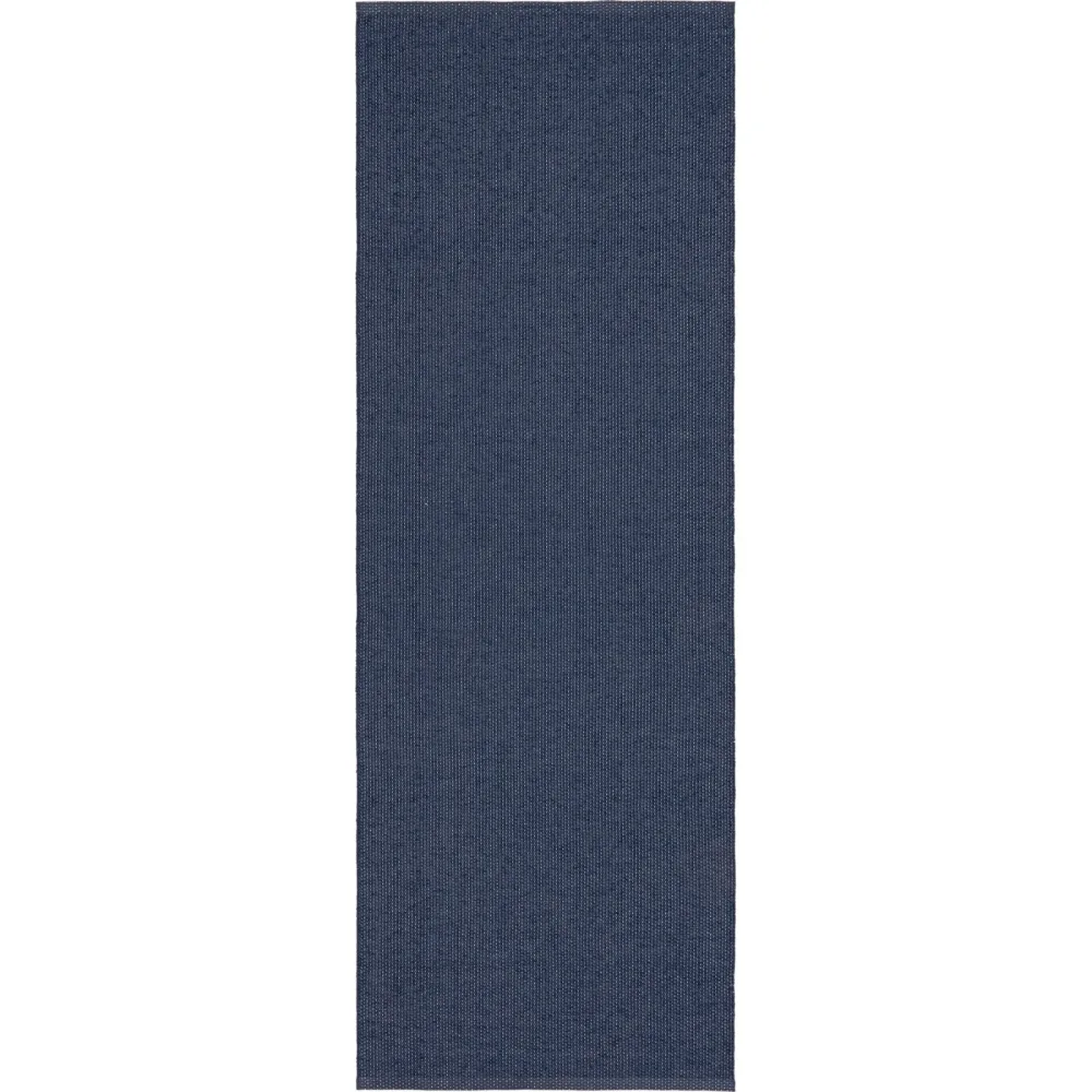 HORREDSMATTAN Outdoor-Teppich Solo Blau 150 cm 150 cm - Farbe: marine - Material: PVC - Outdoor-Teppich