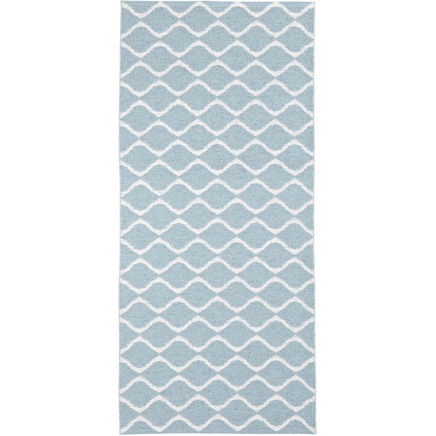 HORREDSMATTAN Outdoor-Teppich Wave Blau 150 cm 200 cm - Material: PVC - Outdoor-Teppich