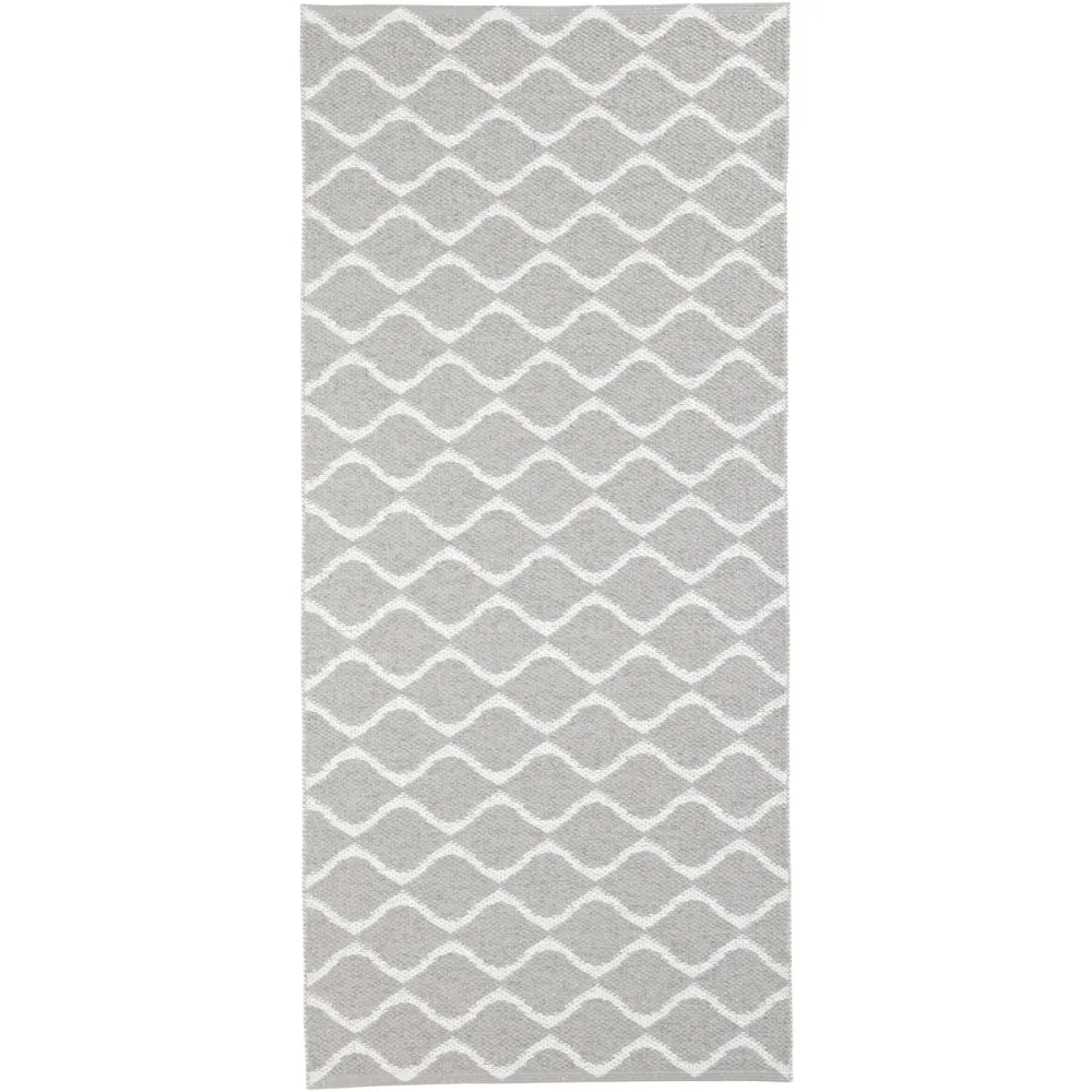 HORREDSMATTAN Outdoor-Teppich Wave grau PVC 70 x 400 cm - Outdoor-Teppich