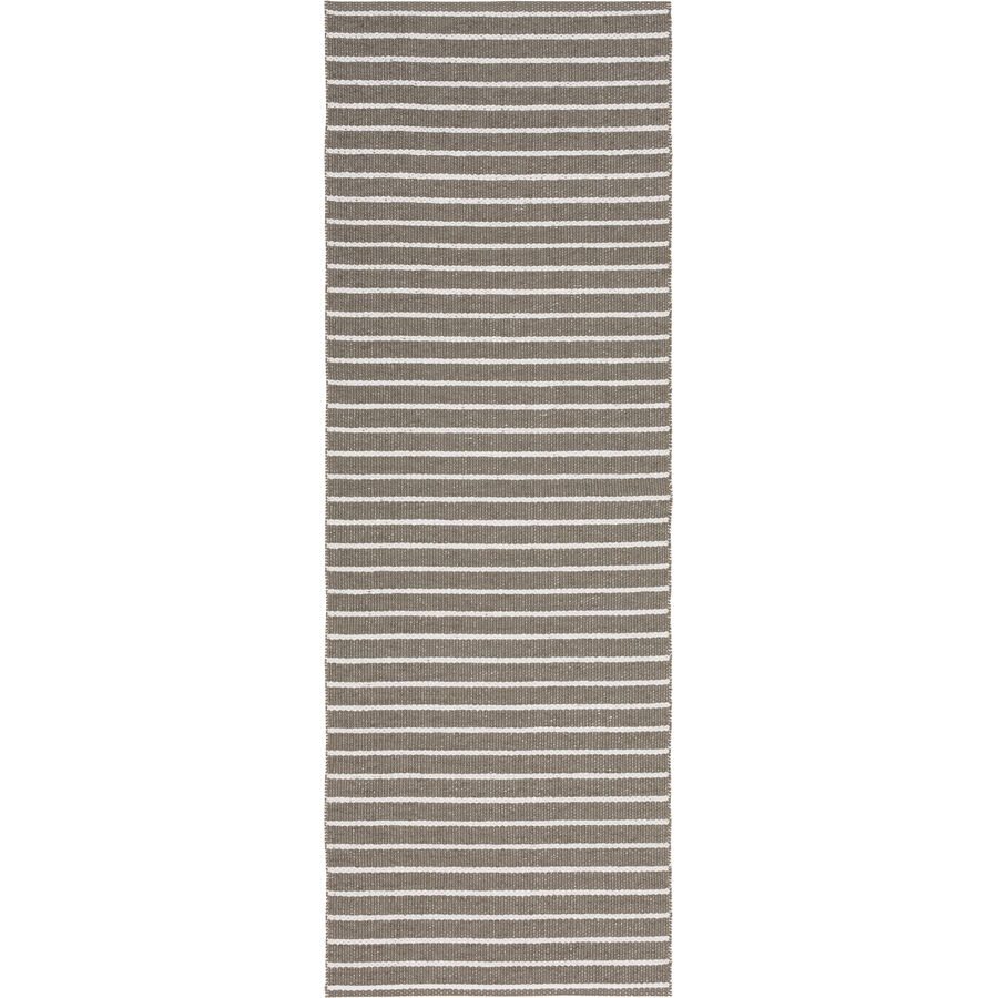 HORREDSMATTAN Outdoor-Teppich Music Grau 200 cm 250 cm - Farbe: Dunkelgrau - Material: PVC - Outdoor-Teppich
