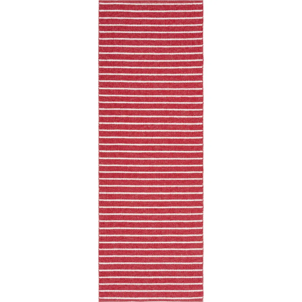 HORREDSMATTAN Outdoor-Teppich Music Rot 70 cm 400 cm - Material: PVC - Outdoor-Teppich