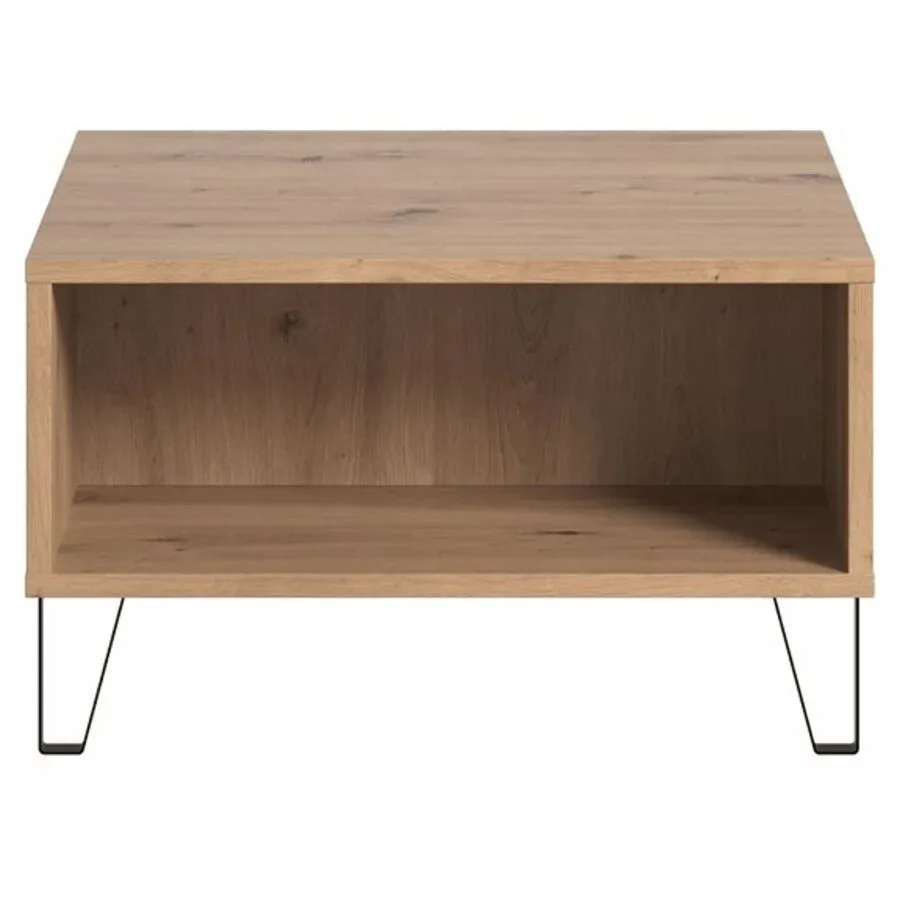 Salontisch Touch Braun Holz 60 cm - Farbe: eiche - Material: Holzwerkstoff