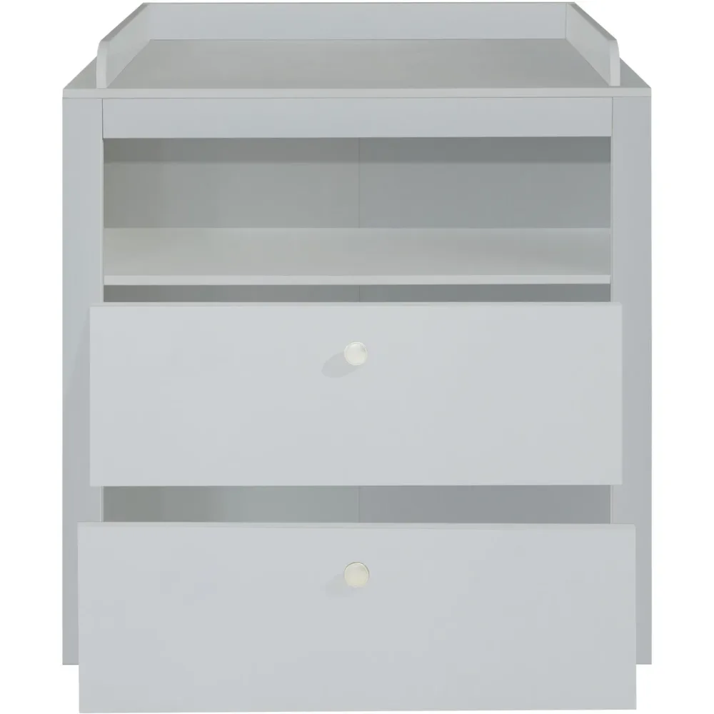 Wickelkommode Olivia Weiss Holz 96 cm 69 cm - Material: Holzwerkstoff - Wickelkommode