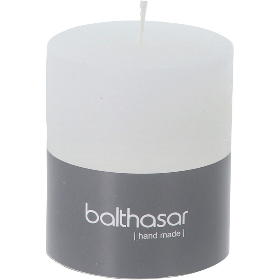 Balthasar - Zylinderkerze, 70X80MM, Weiss