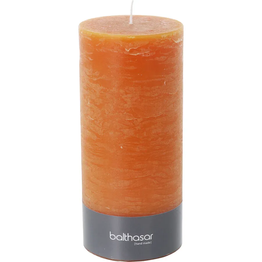 Balthasar - Zylinderkerze, 90X200MM, Orange