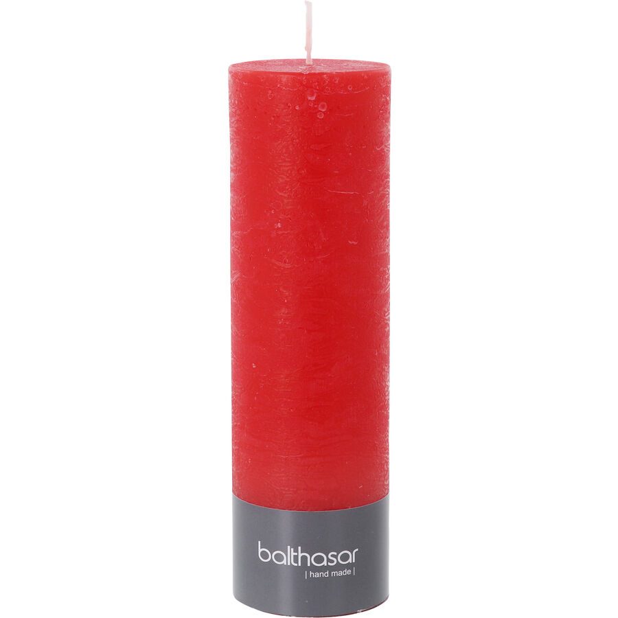 Balthasar - Zylinderkerze, 60X200MM, Rot