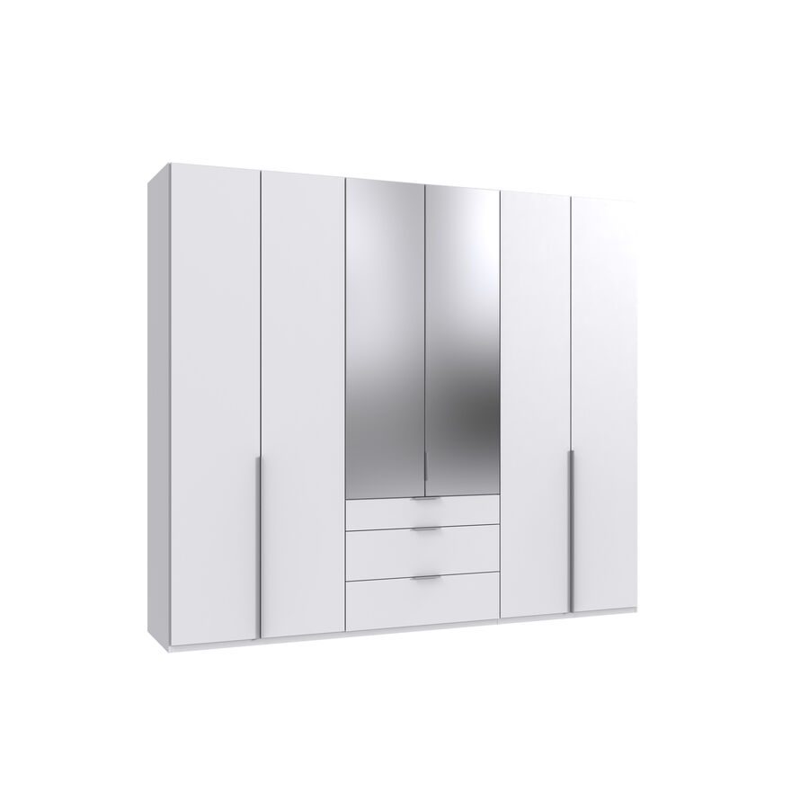Kleiderschrank Jagor Weiss Holzwerkstoff 270 cm 58 cm 236 cm - Kleiderschrank