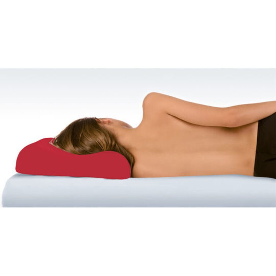 Living Home Kissenbezug Health Fix Rot Baumwolle 40 cm 60 cm - Farbe: rubin - Kissenbezug