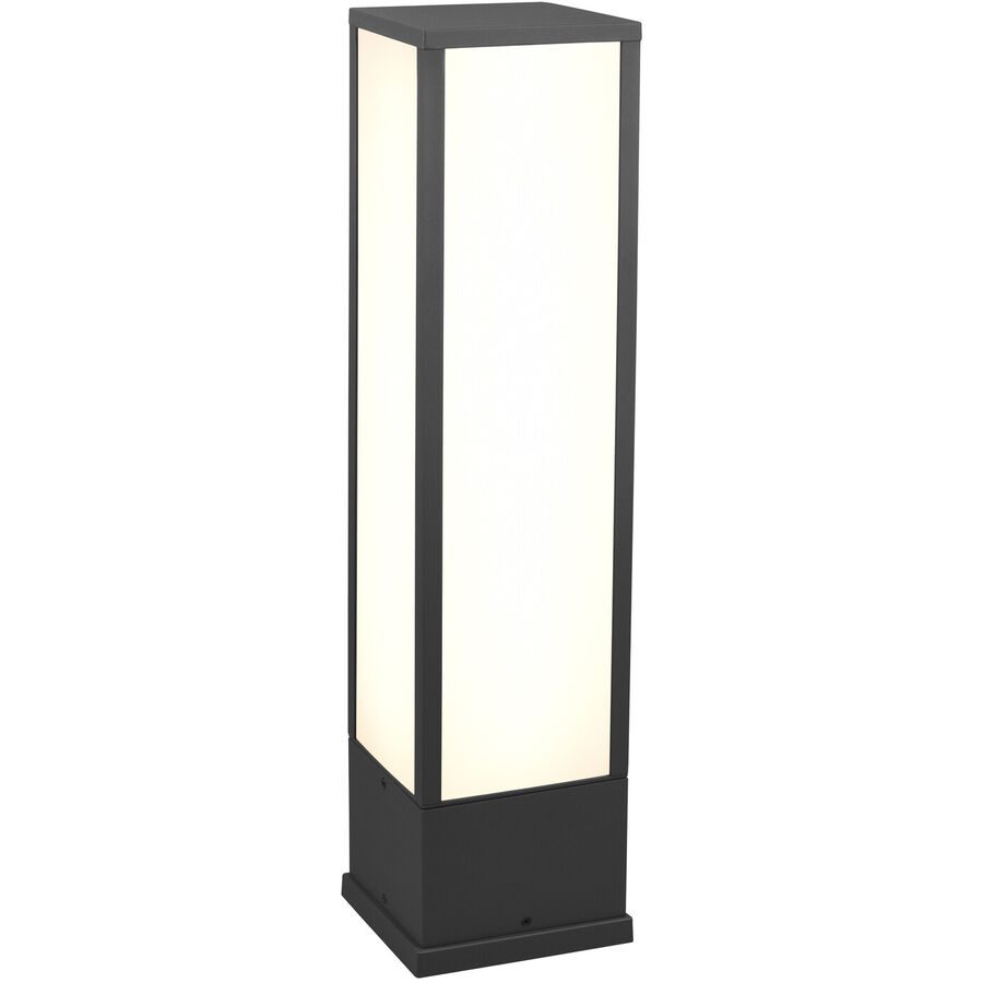 Aussenlampe Fomane Grau 15 cm 60 cm - Farbe: anthrazit - LED - Lichtfarbe: Warmweiss - Material: Aluminium-Druckguss - Aussenlampe- LED