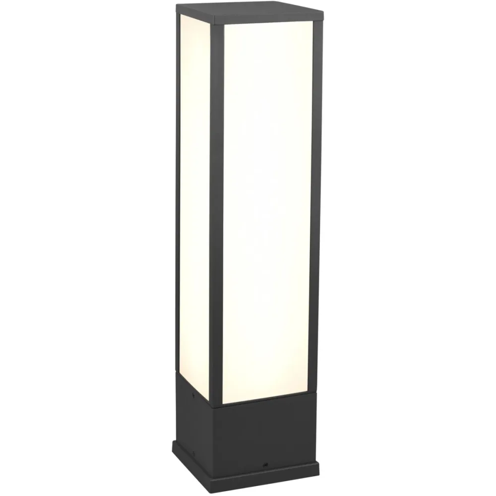 Aussenlampe Fomane Grau 15 cm 60 cm - Farbe: anthrazit - LED - Lichtfarbe: Warmweiss - Material: Aluminium-Druckguss - Aussenlampe- LED